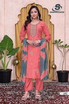 Sufy Vol 3 By Sankheswer Viscose Kurti With Bottom Dupatta Suppliers In India